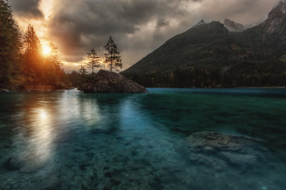 Пасмурный рассвет