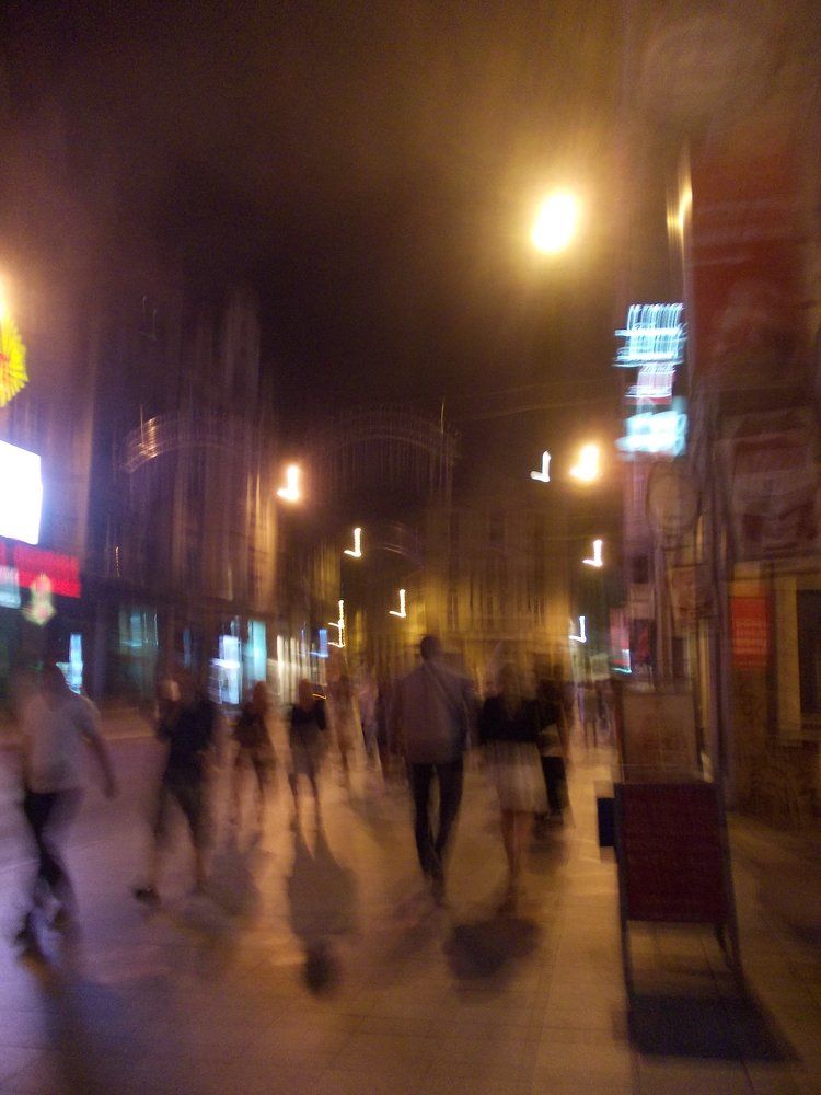 In the Shadows, walk at night