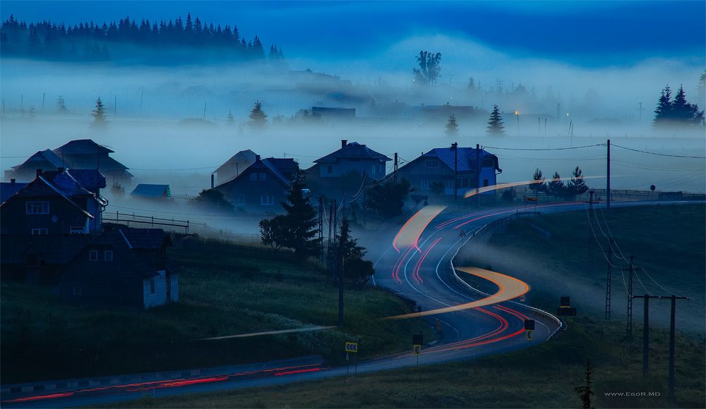 Ранее утротро в горах