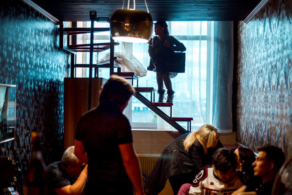 Backstage со съёмок клипа Евгении Рассказовой