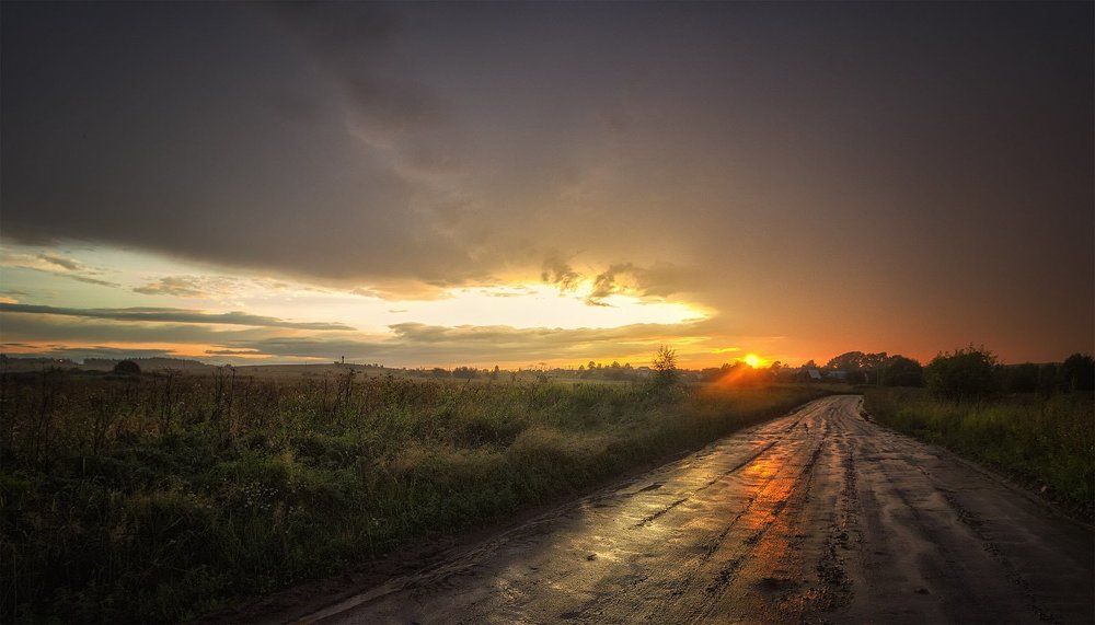 Дорога в дождь, я всё равно иду...