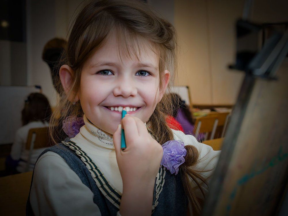 Взгляд юного художника