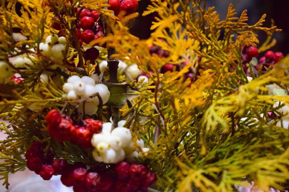 Праздничный   осенний букет