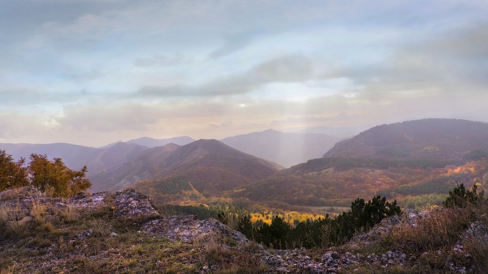 Осень в Крымских горах.