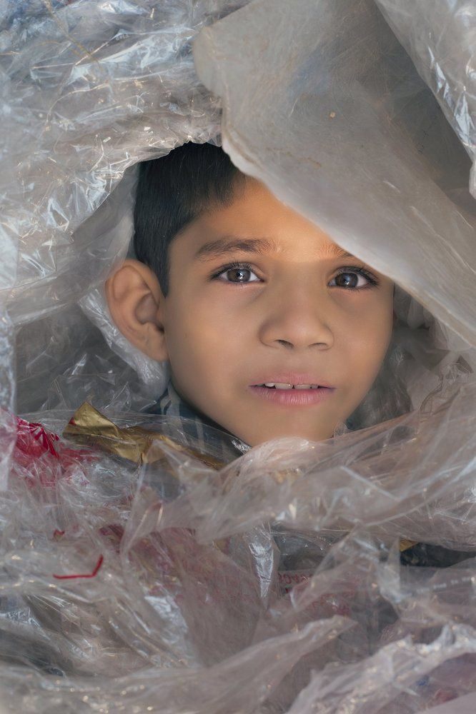 Eyes of a trouble boy