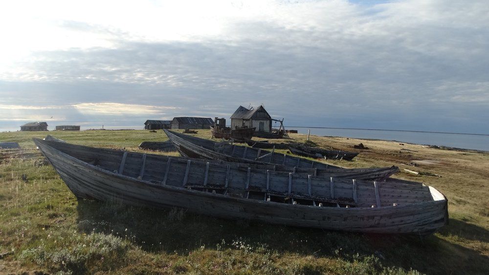 Мыс Входной. Берег Карского моря.