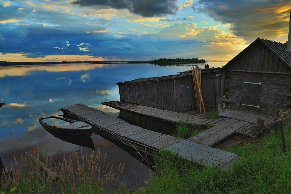 Заозерье на Логмозеро.