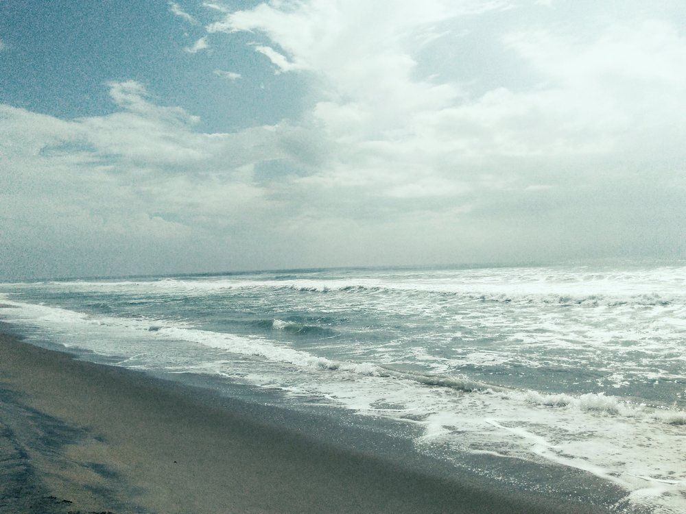 Beach-side daytime view