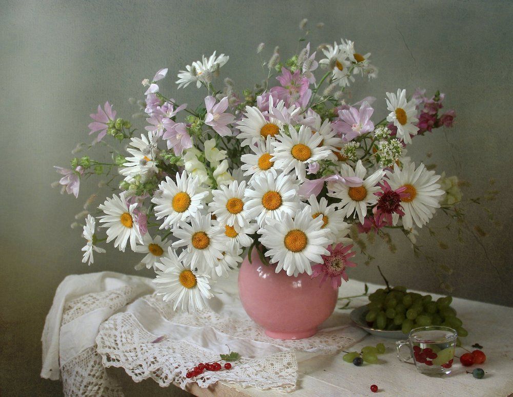 Ромашки нежные создания