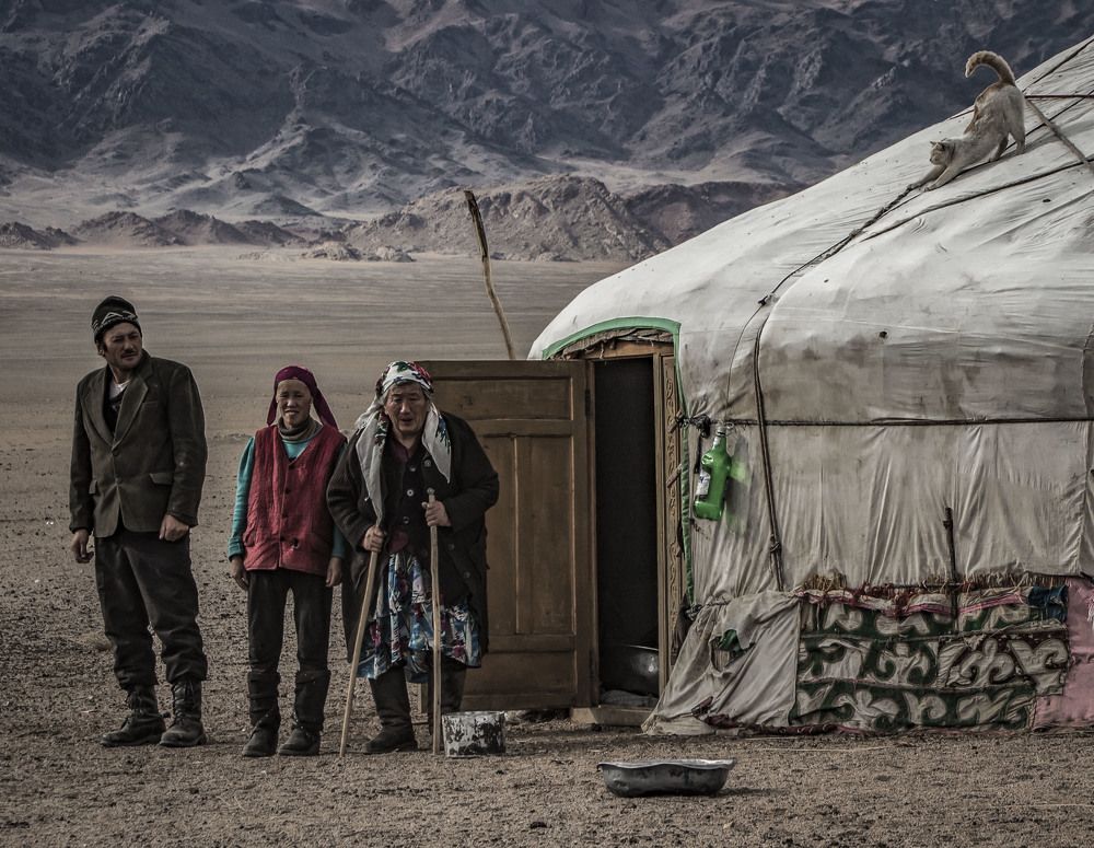 Семья кочевников