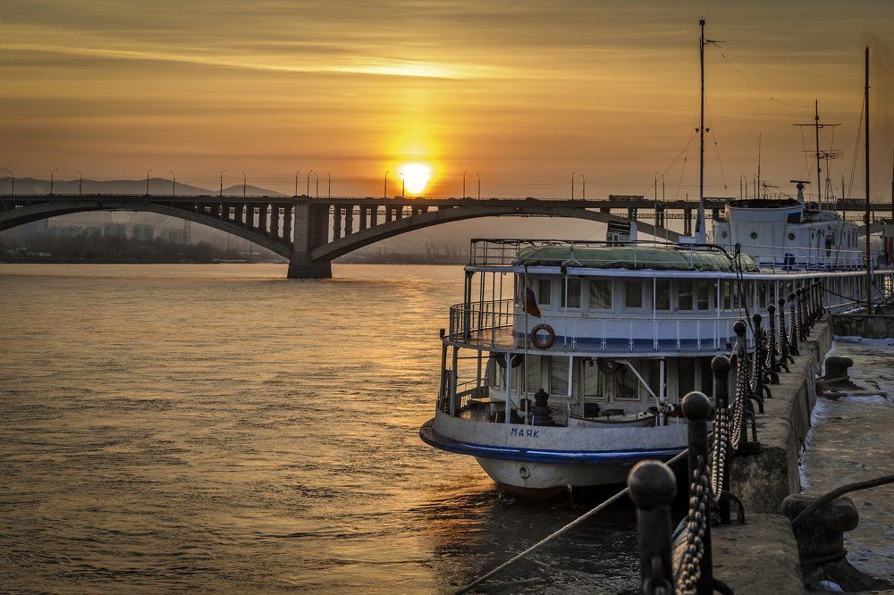 Студёный Енисей