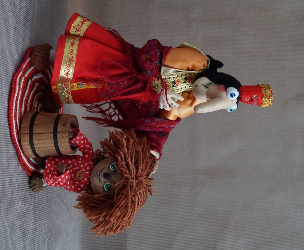 Баба Яга и Нафаня игрушки