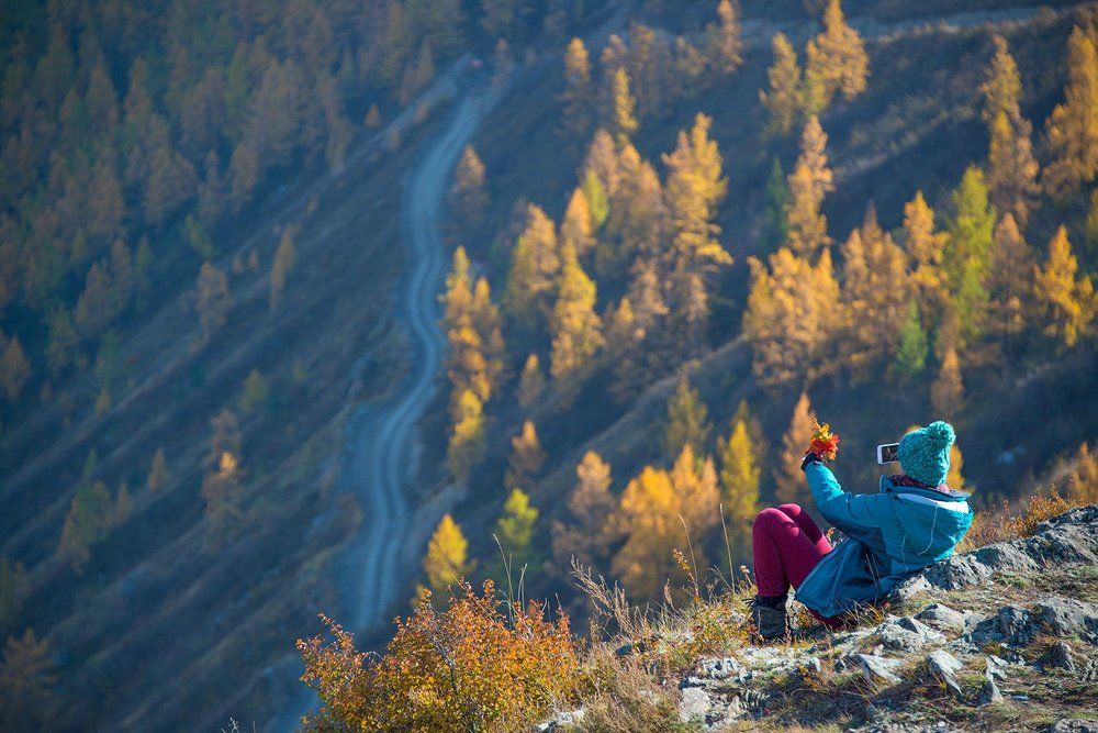 Осеннее селфи