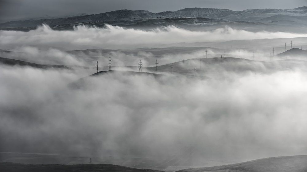 Утренний туман.