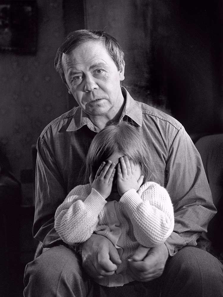 ПИСАТЕЛЬ  ВАЛЕНТИН  РАСПУТИН   1991 Г.