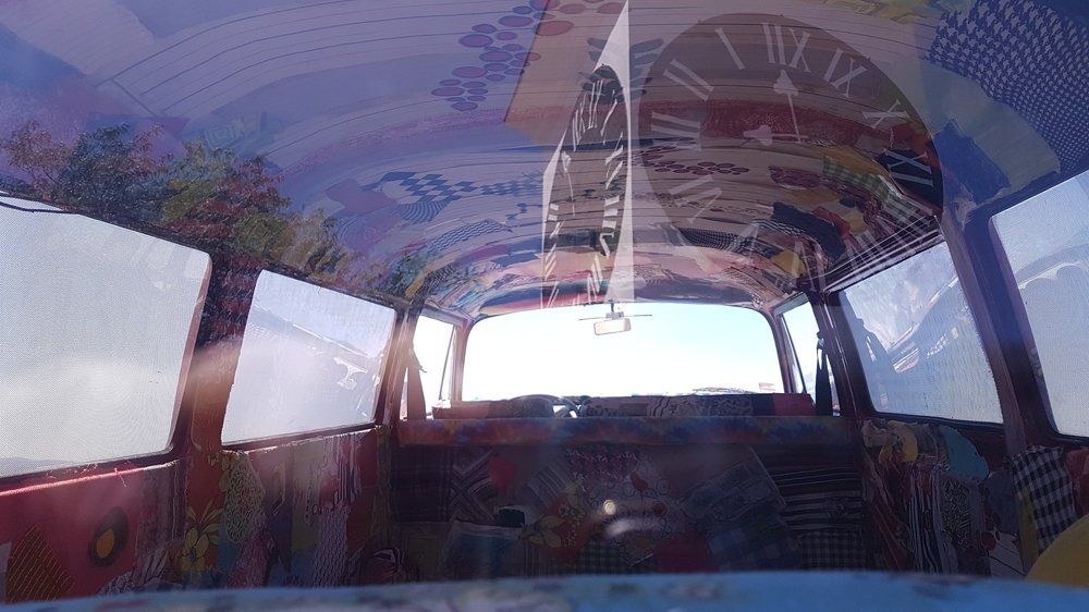 Пенсионный ретро-автобус