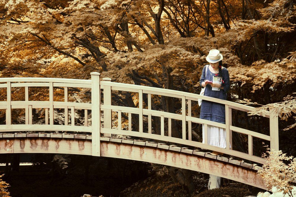 Lady On The Bridge