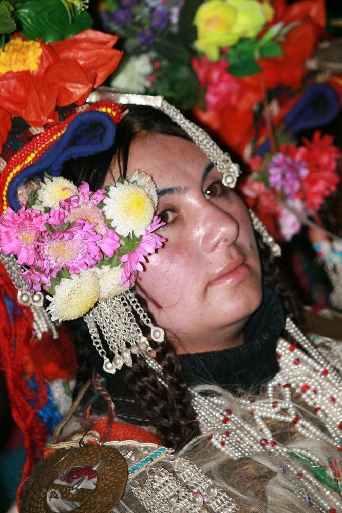 Dropka [Red Aryans] girl in traditional attire.