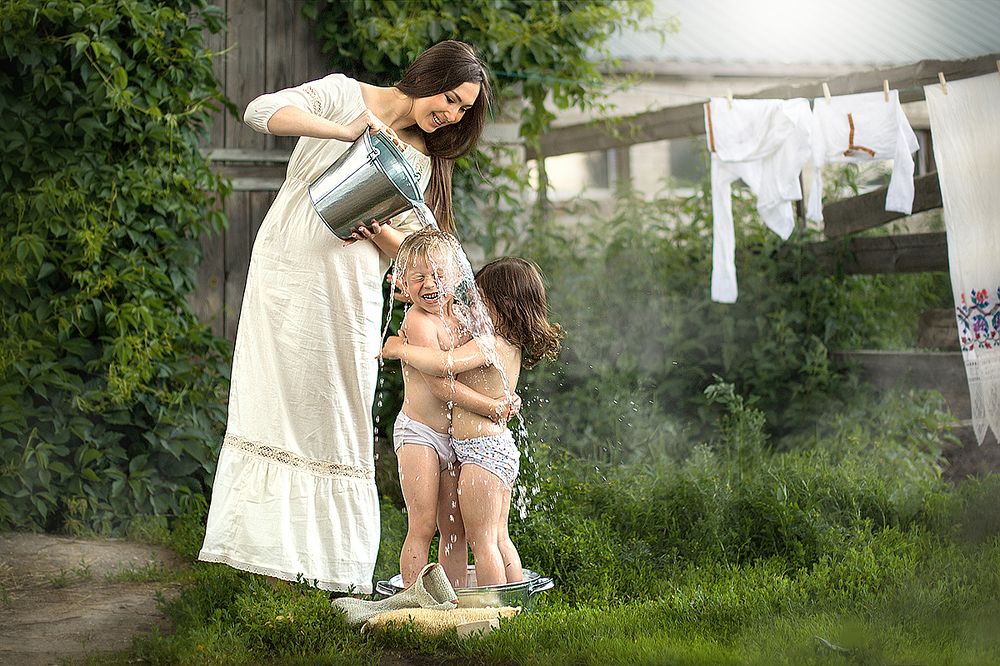 Детство босоногое ..