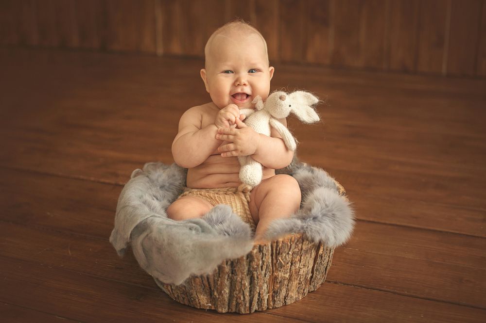 малыш в 6 мес