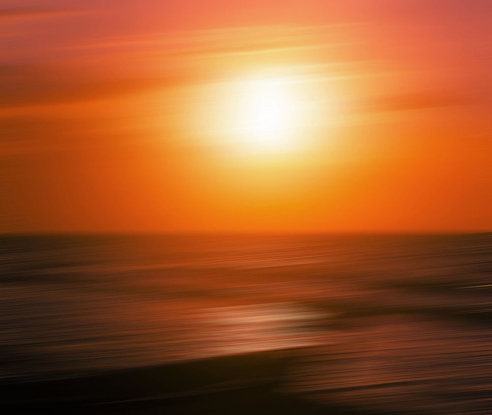 sunset in la Guajira, Colombia