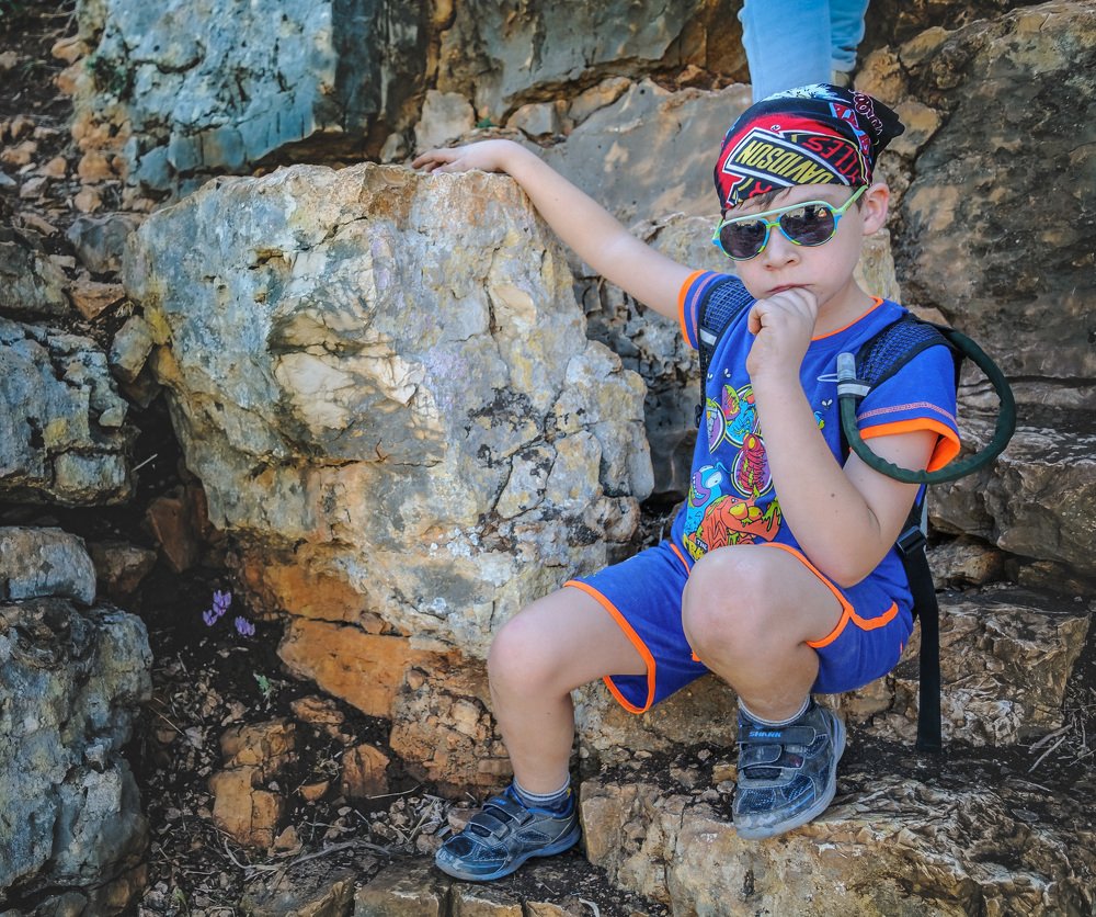 Young mountaineer.