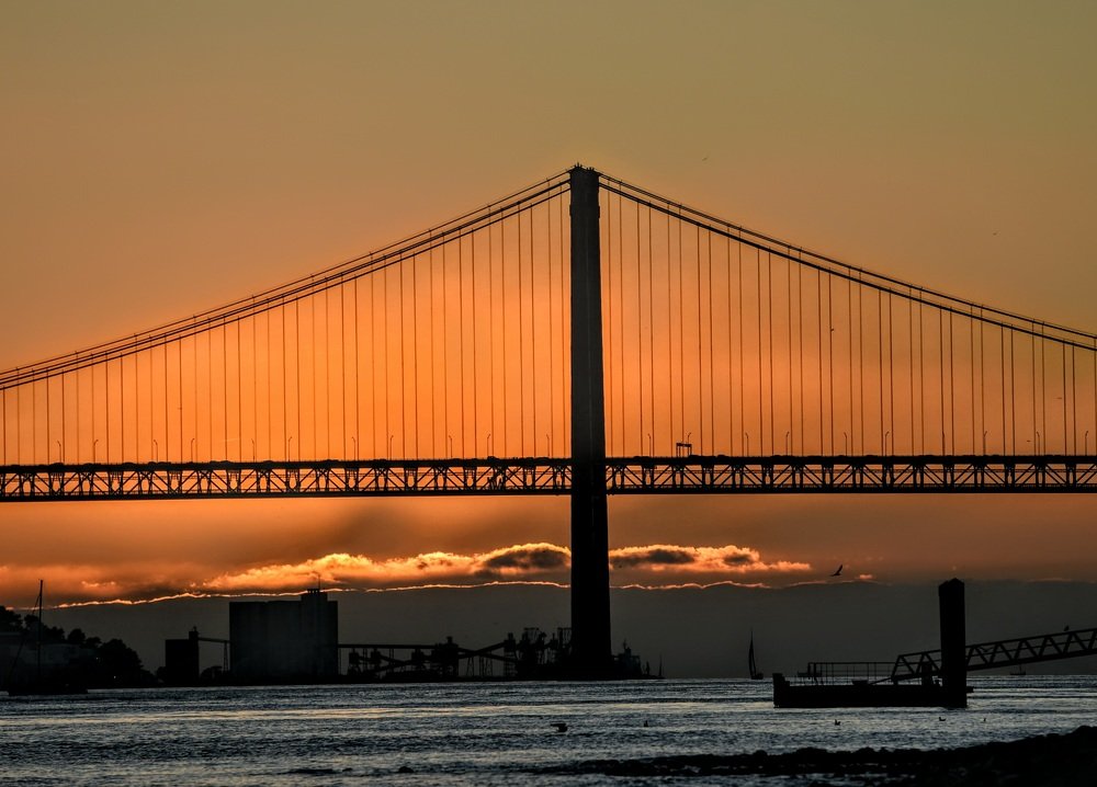 Sunset in river Tejo!
