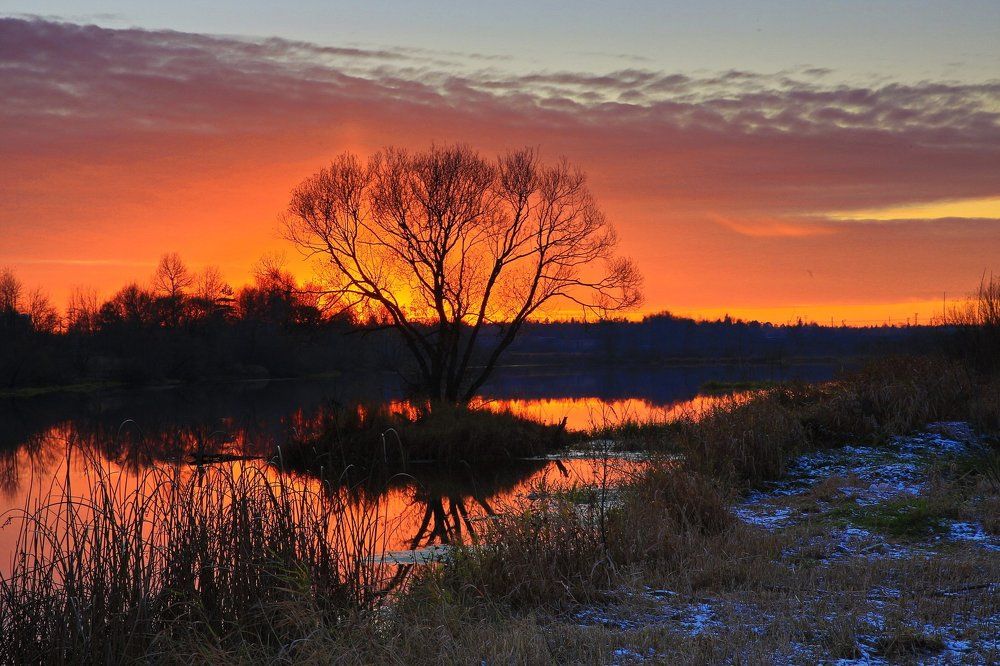 Закат на Нерской