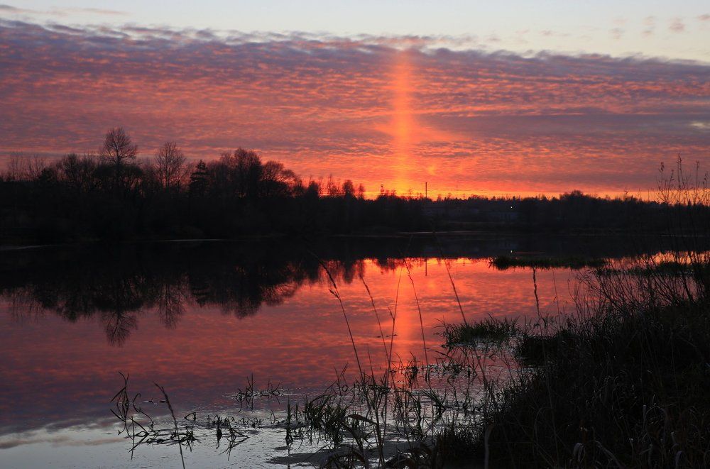 Осенний этюд на реке