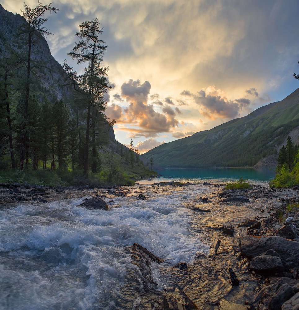 На закате дня