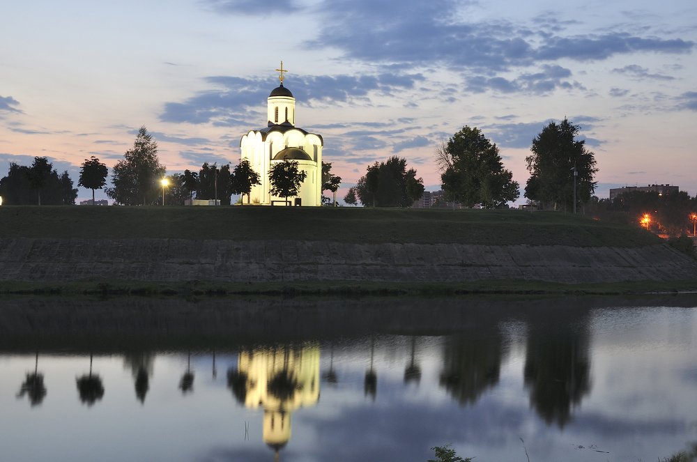 Тверской вечерний пейзаж