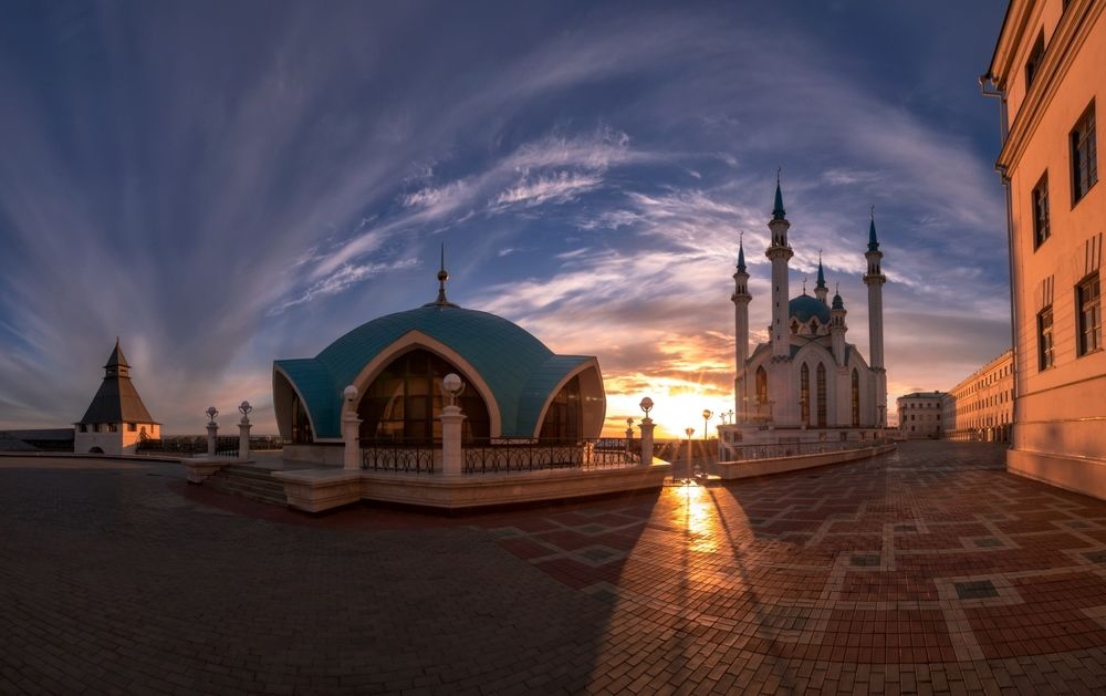 Мечеть Кул-Шариф на закате