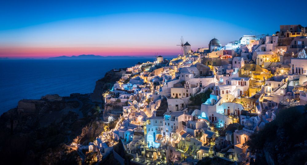 Sunset in Oia