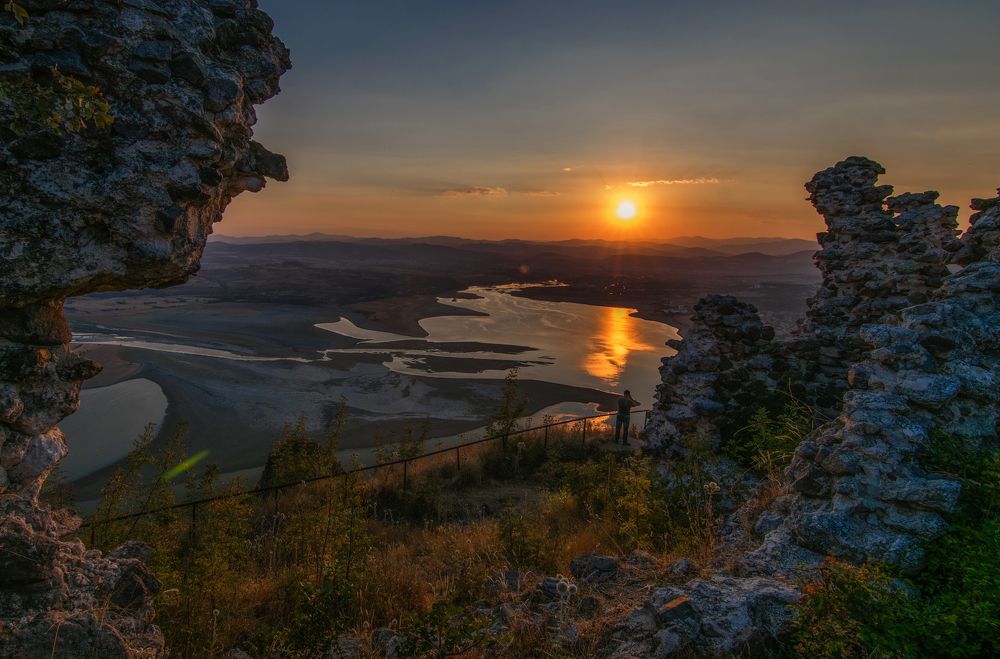 View from the Monyak Fortress