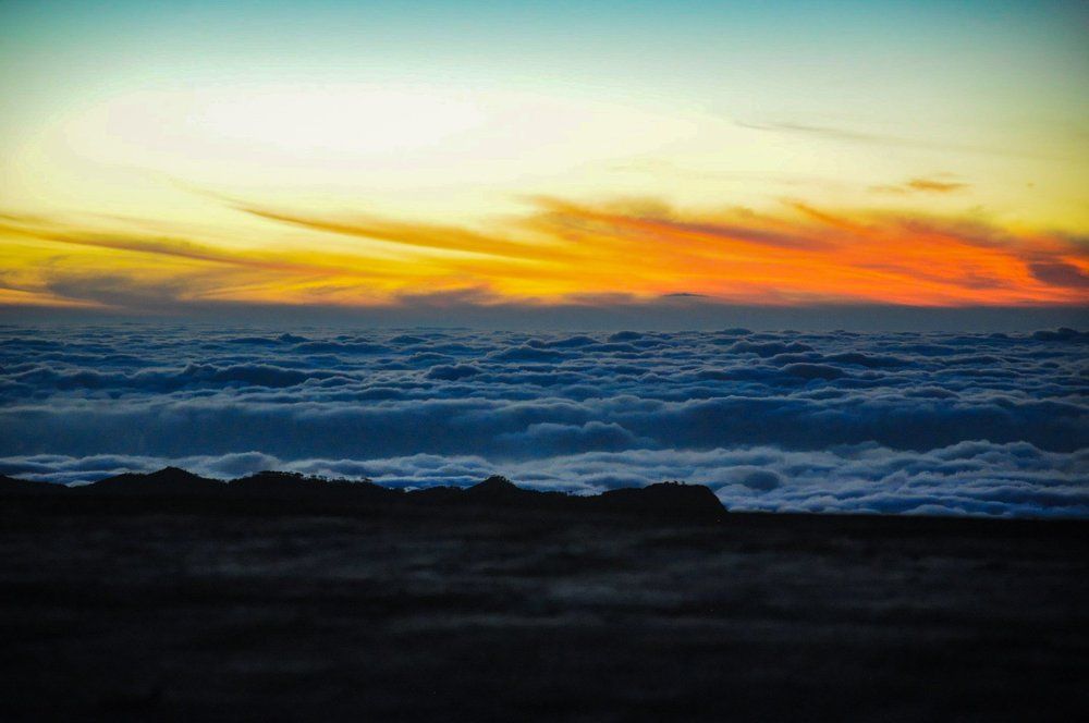 sunrising up