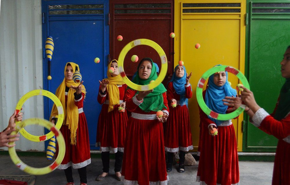 The world of color and excitement