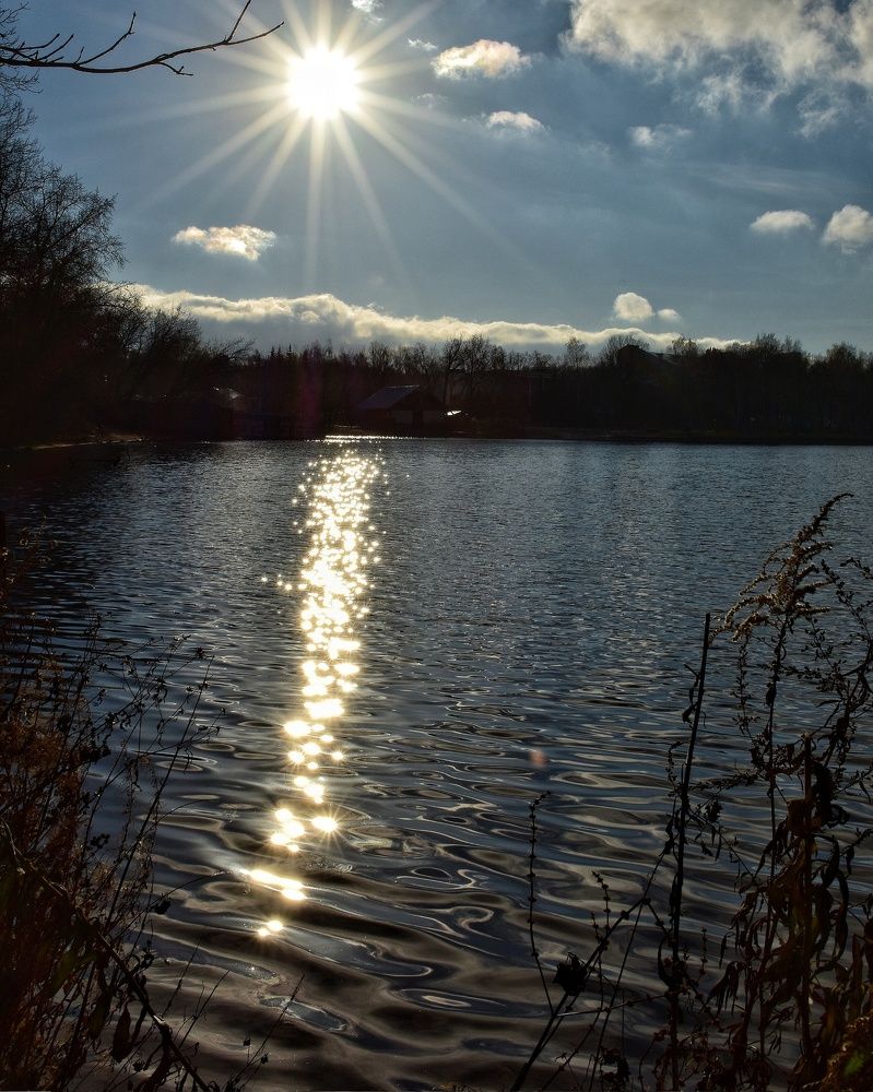 Лучи солнца