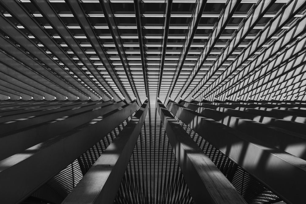 Liège Railway Station, Belgium