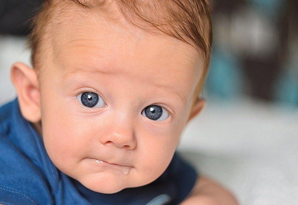 Ясный взгляд младенца