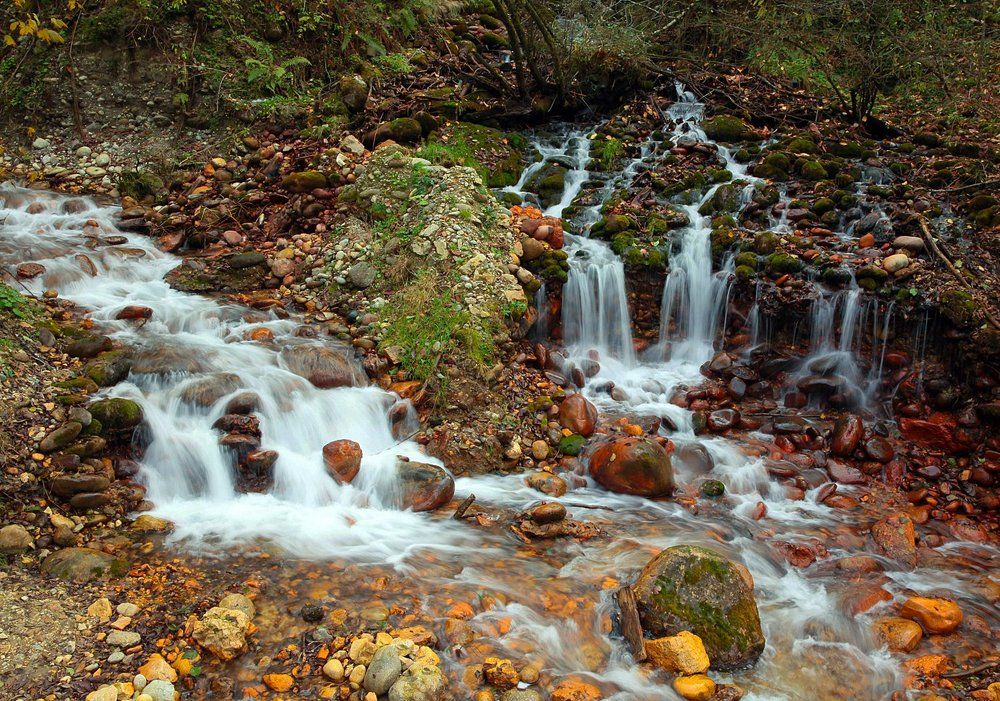 Водопад в "Черекском ущелье..