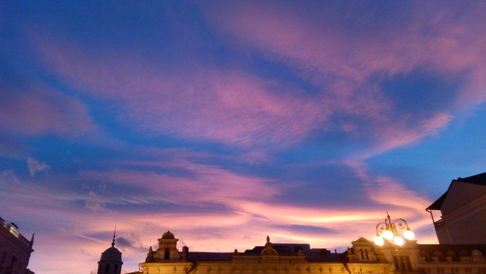 Вечернее небо