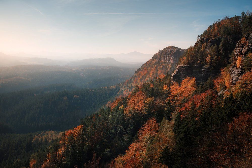 Горы осенью