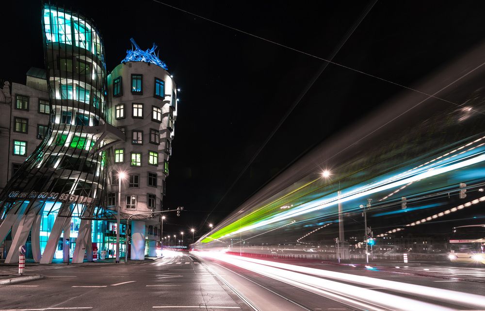 Прага ночная и вечерняя