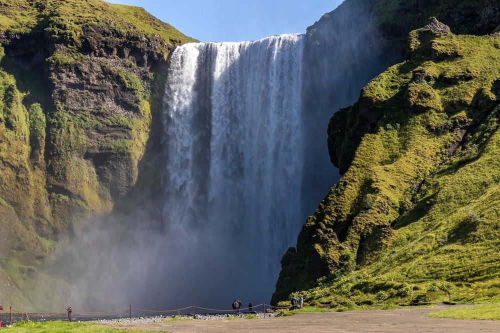 Водопад Скоугафосс