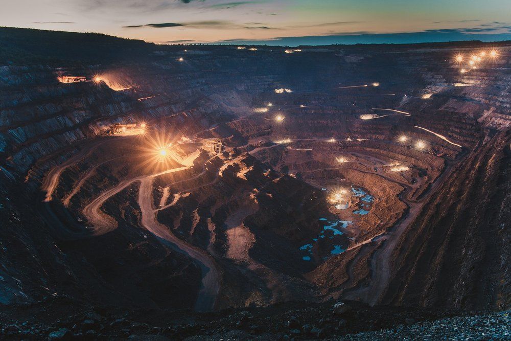 вечерний карьер