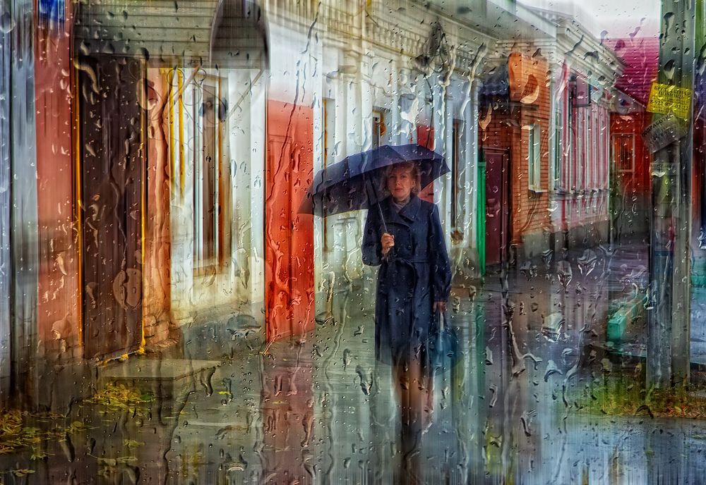 Прогулка под дождём