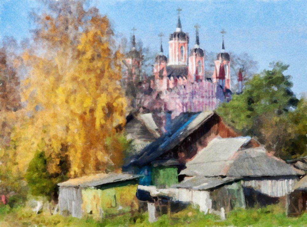 Осень в деревне