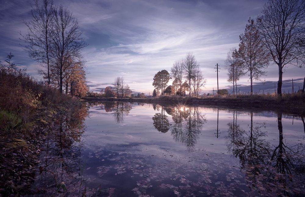 Осенние отражения...