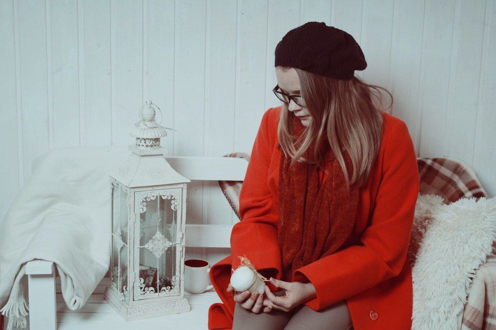 Осенним вечером.