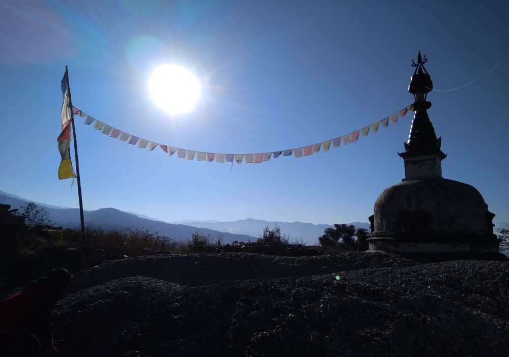 Sun & Stupa